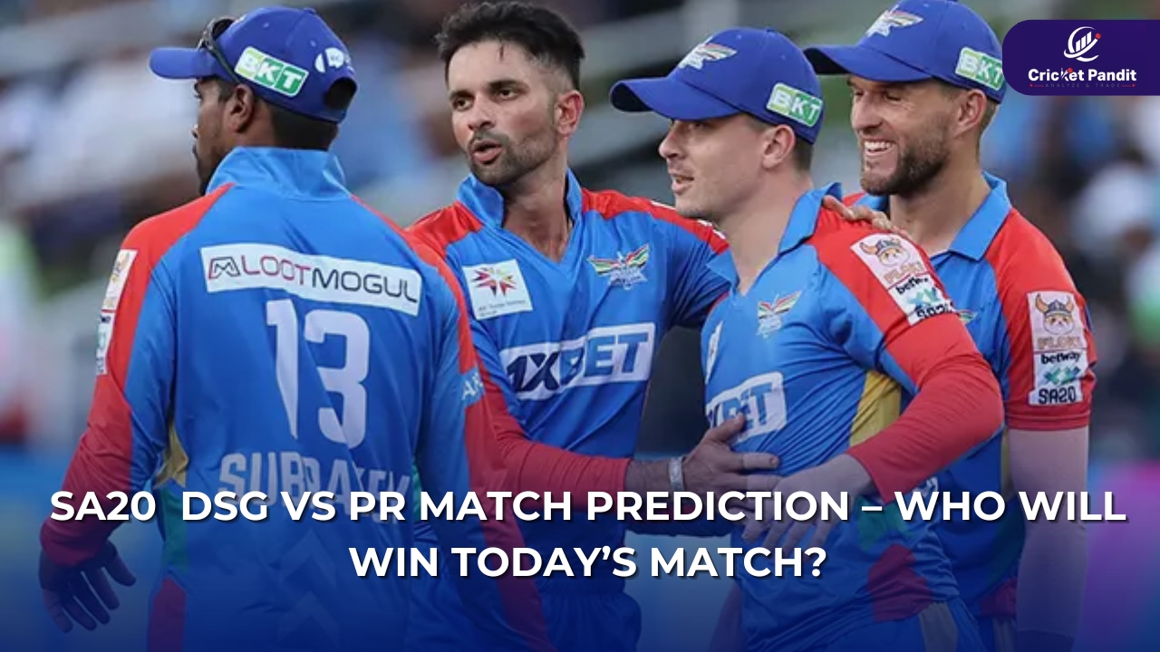 SA20 DSG vs PR Match Prediction